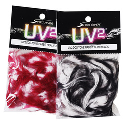 Kaninpälsremsor – Spirit River UV2 Dos Tone