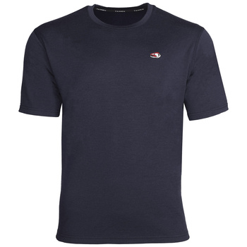 Taimen Ider kortärmad merino-T-shirt – Midnight Blue