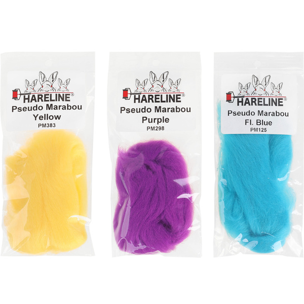 Syntetfibrer Hareline Pseudo Marabou