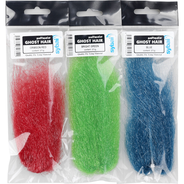 Syntetfibrer för flugbindning Sybai Saltwater Ghost Hair