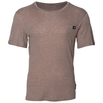 Taimen Zeya Fresh Merino kortärmad T-shirt i merinoblandning – Desert Tan