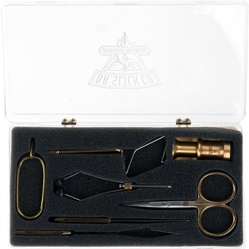Dr Slick presentset för flugbindning (Gold Looped)