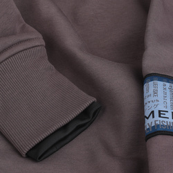 Huvtröja Taimen Menza Embroidery - Grey