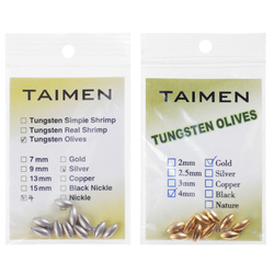Tungstenpärlor FFGene Tungsten Olives