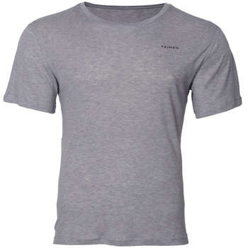 Taimen Ussuri Fresh Merino kortärmad T-shirt i merinoblandning – Ash Gray