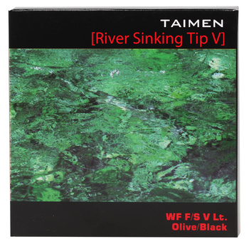 Fluglina med sjunkspets Taimen River V WF-F/S5 Olive/Black