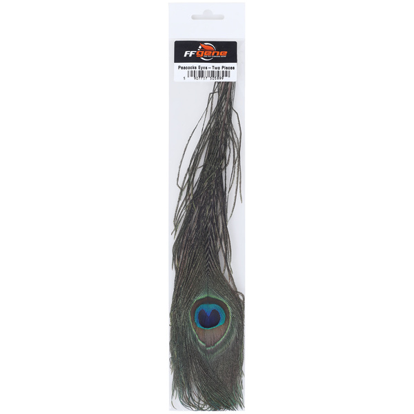 FFGene Peacock Eye Feathers, 2 Pieces